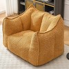 Soft Bean Bag Chair With High Resilience Foam Core,Bean Bag Chair For Adults,Lazy Sofa,Single Sofa,Bean Bag Chair Sofa-Cuddlewood - 2 of 4