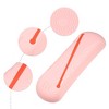 Unique Bargains Travel Makeup Bag Makeup Brush Holder Portable Makeup Organizer Bag Waterproof Silicone 1 Pcs - 3 of 4