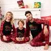 Christmas Pajamas for Family Pjs Matching Sets PlaidShirts Pants Sleepwear Nightwear Women Men Kids - 4 of 4
