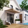 Costway 10' x 8' Retractable Awning  Patio sun shade w/Crank Handle - 2 of 4