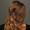 Unique Bargains Women's Halloween Bat Wing Hair Clip 1 Pc - 2 of 4