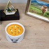 Pavilion Gift Company - Highland Cow - 10 oz - 100% Soy Wax Reveal Triple Wick Candle Scent: Tranquility - Flame Candles - 2 of 4