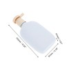Unique Bargains Pressure Pump Flat Soap Dispenser Blue 1 Pc - 4 of 4