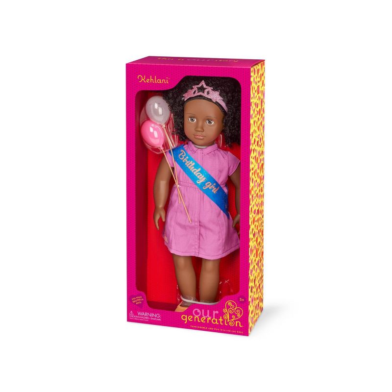 Our Generation Kehlani 18&#34; Birthday Party Doll, 5 of 6