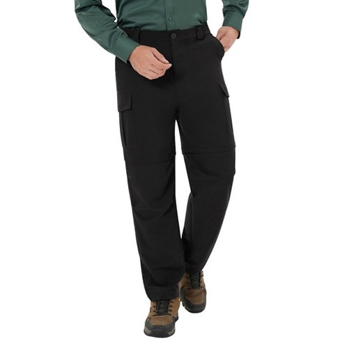 Men's Cargo Convertible Hiking Pants Zip-Off Quick-Dry Lightweight Stretch Pant Outdoor - image 1 of 4