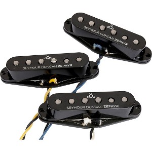 Seymour Duncan ZSL-1 Zephyr Silver Strat Pickup Set Black - 1 of 1