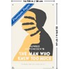 Trends International Alfred Hitchcock - The Man Who Knew Too Much (1954) Silhouette Unframed Wall Poster Prints - 3 of 4