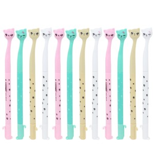 Wrapables Gel Pens School Office Supplies, Cute Kitties - 1 of 4