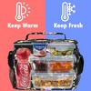 OPUX Large Insulated Lunch Bag Men Women, Leakproof Thermal Reusable Soft Cooler Tote Work School Adult Kid Boy Girl - 2 of 4