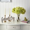 Nearly Natural 18-in Hydrangea Artificial Arrangement in Glass Vase - 3 of 4