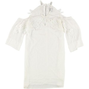 bar III Womens Lace Applique A-line Dress - 1 of 2