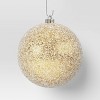 9ct 100mm Christmas Ornament Set Iced Green/Champagne/Red - Wondershop™ - 4 of 4