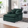 NicBex Couches for Living Room 56.3" Oversized Single Sofa Couch Deep Seat Accent Chair Upholstered Armchair with Removable Footrest - 2 of 4