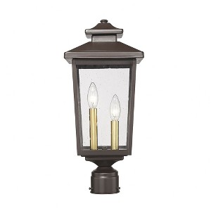 Millennium Lighting Eldrick 2 - Light Lantern in  Powder Coat Bronze - 1 of 1