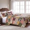 Greenland Home Fashion Antique Chic Quilt And Sham Bonus Set - Multi - 3 of 3