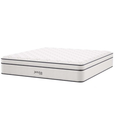 Modway Jenna 14" Innerspring and Foam King Mattress