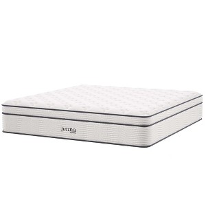 Modway Jenna 14" Innerspring and Foam King Mattress - 1 of 4