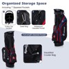 Ultimate Men's Complete Golf Club Set Golf Club Package Set incl 460CC with Rain Hood Blue/Green - 4 of 4