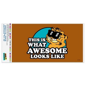 Garfield This Is What Awesome Looks Like Automotive Bumper Sticker - 1 of 4