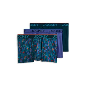 Jockey Men's Chafe Proof Pouch Microfiber 3" Trunk - 3 Pack - 1 of 4