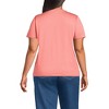 Lands' End Women's Relaxed Supima Cotton T-Shirt - 2 of 3