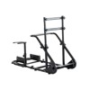 Dolonm Enhanced Racing Wheel Stand - Universal Fit for Fanatec, Thrustmaster, Logitech & More, Heavy-Duty Adjustable Simulator Frame - 2 of 4