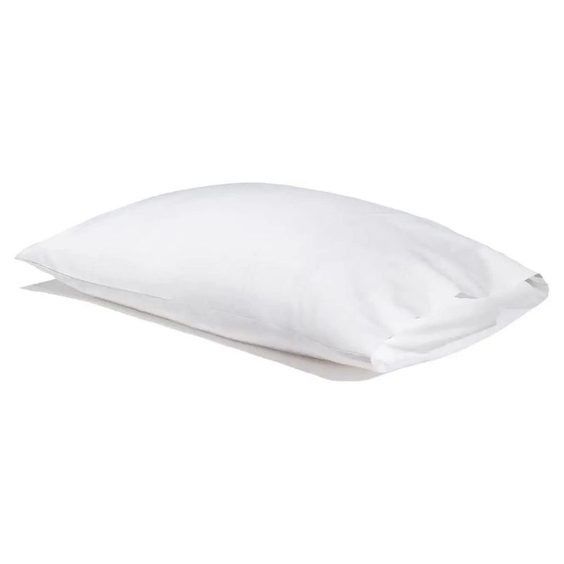 Silvon Anti-Acne Silver Infused Pillowcase Woven with Pure Silver and Breathable Supima Cotton, Standard White, 1 of 5