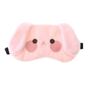 Unique Bargains Durable Rabbit Eye Mask Pink 1 Pc - 1 of 4