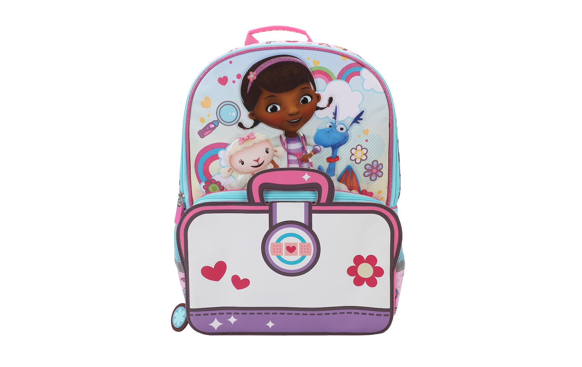Doc McStuffins Lambie & Stuffy 16" Backpack