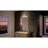 Urban Ambiance Luxury Vintage Bath Light 7.875''H x 13''W,  Polished Chrome Finish,  Phoenix Collection, UHP4301 - 2 of 4