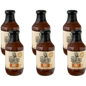 G Hughes Honey Barbecue Sauce - Case of 6/18 oz - 1 of 4