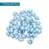 Unique Bargains Flat Back Acrylic Teardrop Rhinestone Embellishments 50 Pcs - 3 of 4