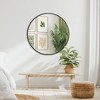 Americanflat - 31x31 Framed Black Round Mirror Circle Mirror for Bathroom, Bedroom, Entryway, Living Room - 3 of 4