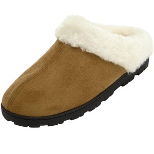 Comfortview Women's The Andy Fur Clog Slipper (Wide Widths Available) - 1 of 4