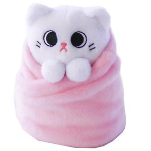 Uncute Purritos Mochi Plush Kitten in Blanket | 7 Inches - 1 of 1
