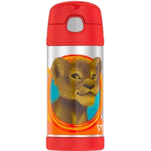 Thermos 12 oz. Kid's Funtainer Vacuum Insulated Stainless Steel Beverage Bottle - 1 of 2