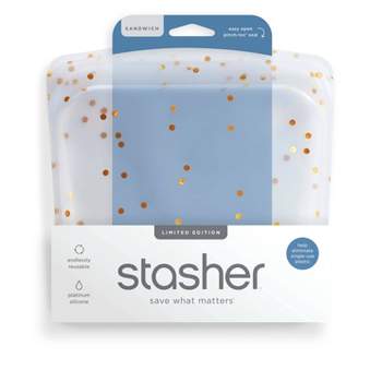 Stasher Reusable Bags Starter Set - 3pk - Clear : Target