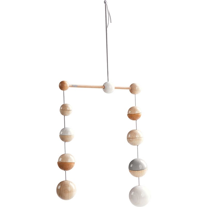 HABA Nursery Room Natural Wooden Mobile Dots (Made in Germany), 1 of 7