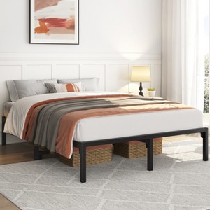 Yaheetech Quick Lock Screw-free Easy Assembly Bed Frame with Ultra-Durable Support - 1 of 4