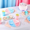 Blue Panda 80-Count Disposable Paper Plates, Gender Reveal Party Supplies, Team Blue or Team Pink, 9x9 inches - 2 of 4