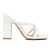 New York & Company Dalia Women's  Braided Strap Heeled Sandal - 2 of 4