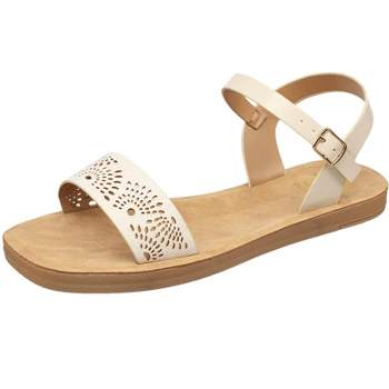 C&C California Women's Sandals - With Adjustable Ankle Strap