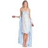 Casual Nights Women's Satin 2 Piece Robe and Nightgown Set - 4 of 4