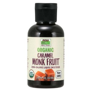 Organic Liquid Monk Fruit Caramel by Now Foods  -  1.8 fl oz Liquid - 1 of 1
