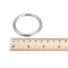 Unique Bargains Hanging Hardware 316 Stainless Steel Welded O-Rings 2 Pcs - 4 of 4