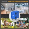 Winado 82 QT Insulated Food Pan Carrier With Lockable Wheels Blue - 3 of 4
