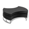 vidaXL Coffee Table High gloss black MDF and Stainless Steel - 2 of 4