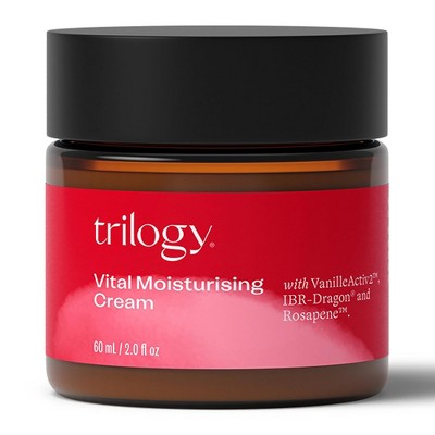 Trilogy Vital Moisturizing Cream 2oz - Hydrate Repair Brighten, Anti-Aging