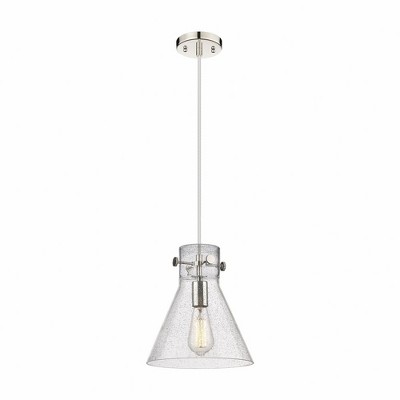 Newton Cone - 1 Light Pendant In Industrial Style-11 Inches Tall and 10 Inches Wide