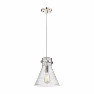 Newton Cone - 1 Light Pendant In Industrial Style-11 Inches Tall and 10 Inches Wide - 1 of 1